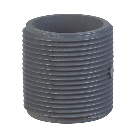 B & K B&K Schedule 80 1-1/4 in. MIP X 1-1/4 in. D MIP PVC Close Nipple 1 pk 406-001